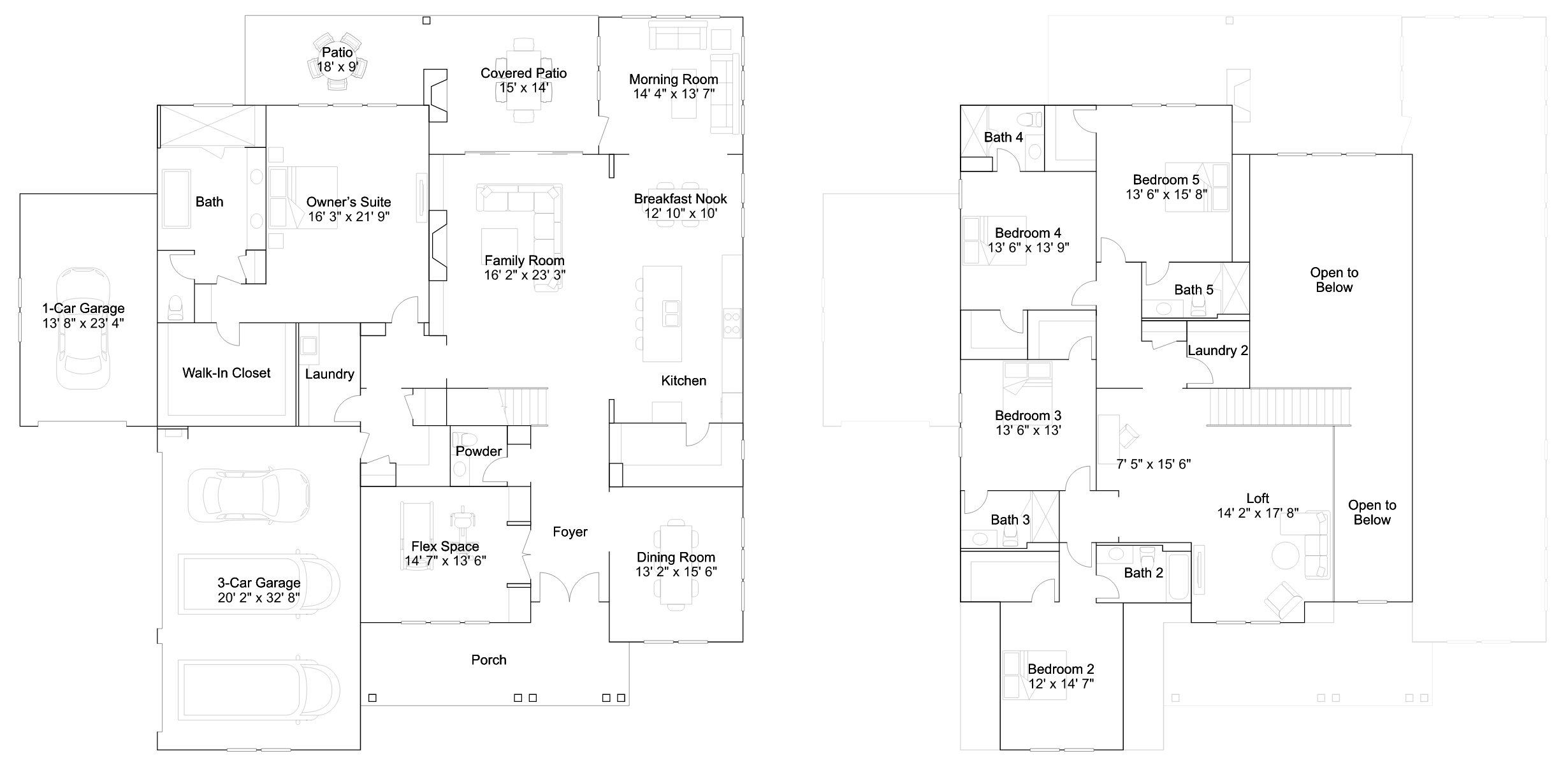 The Tosohatchee floor plan