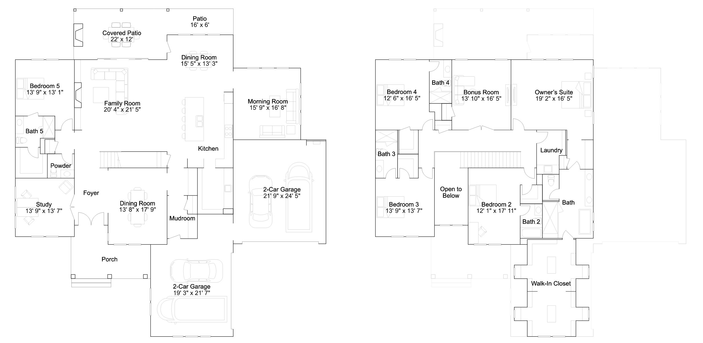 The Towaliga floor plan