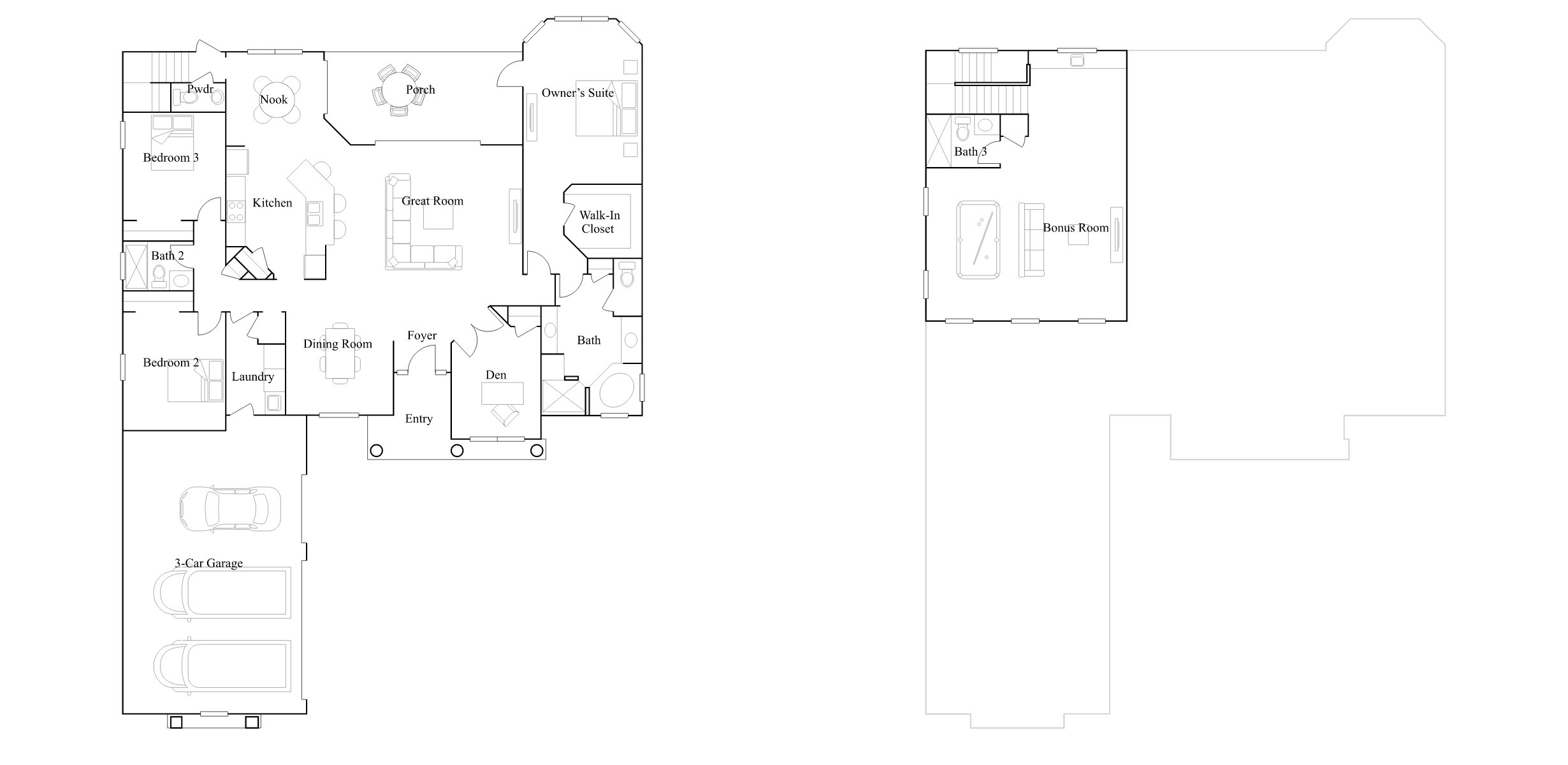 The Pitaya floor plan