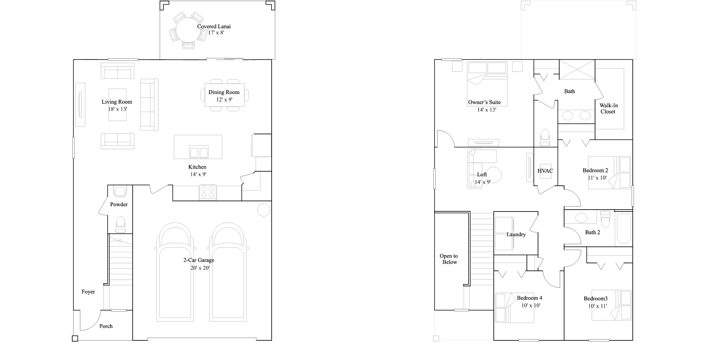 The Mauve floor plan