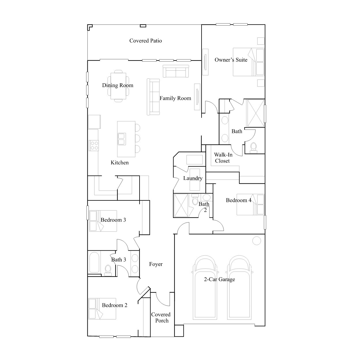 The Leafbird floor plan