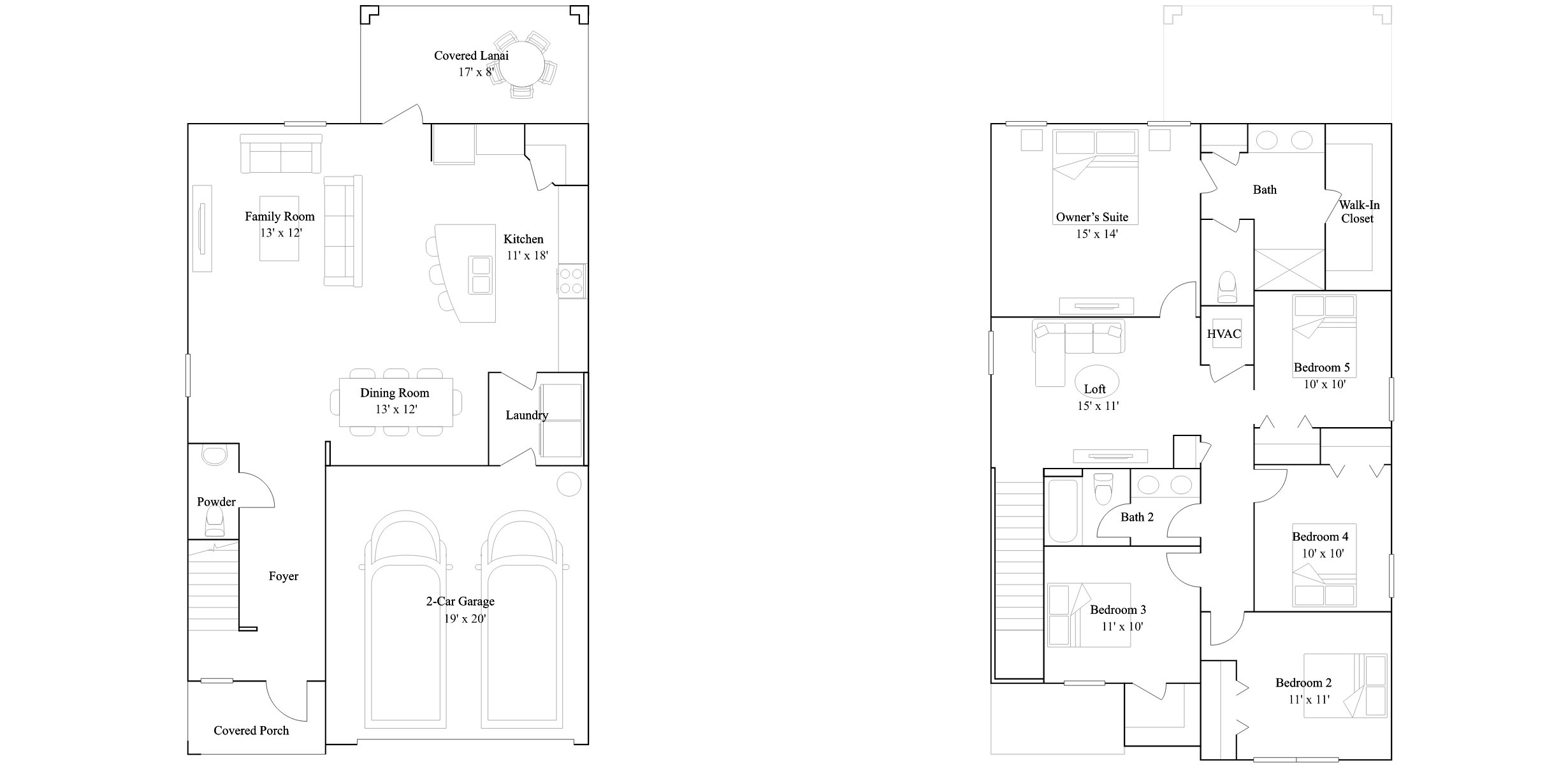 The Flamingo floor plan