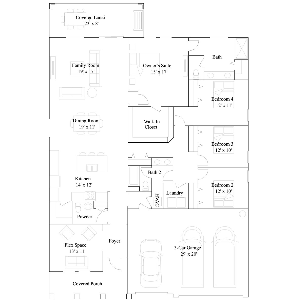 The Northern Gannet floor plan