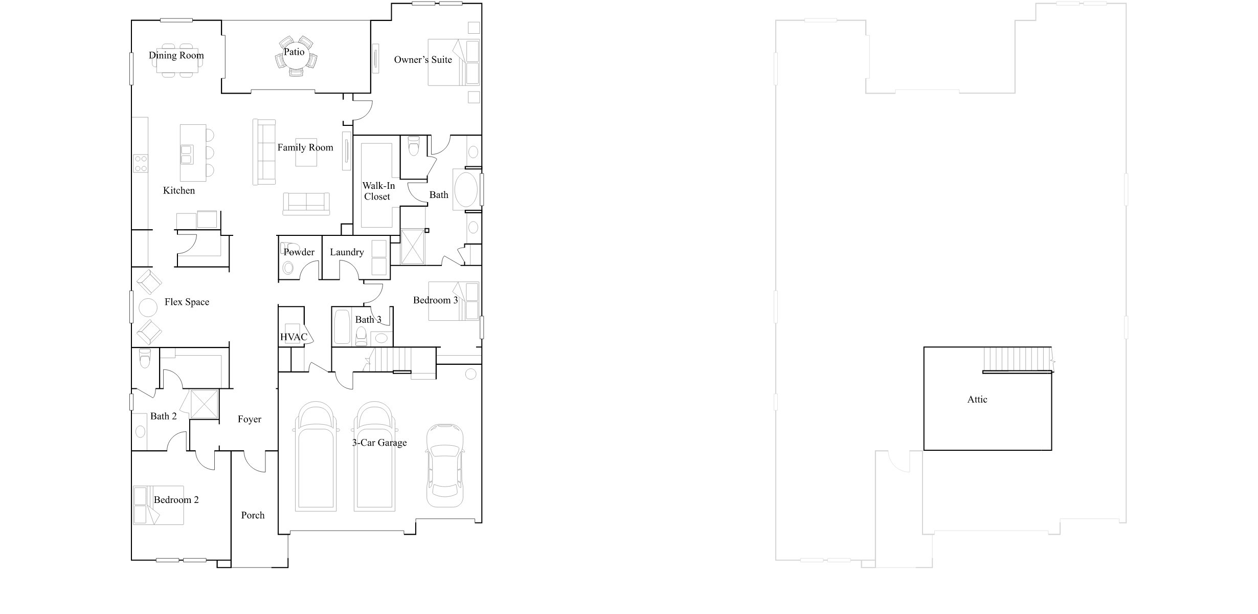 The Sunbittern floor plan