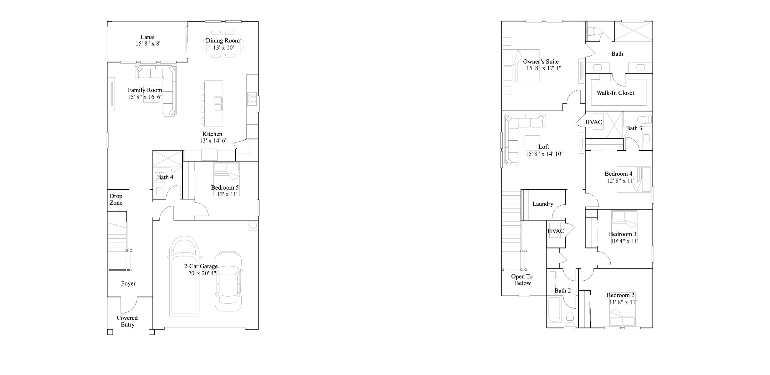 The Okapi floor plan
