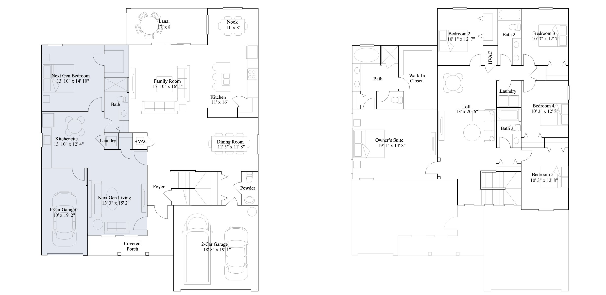 The Ibex floor plan
