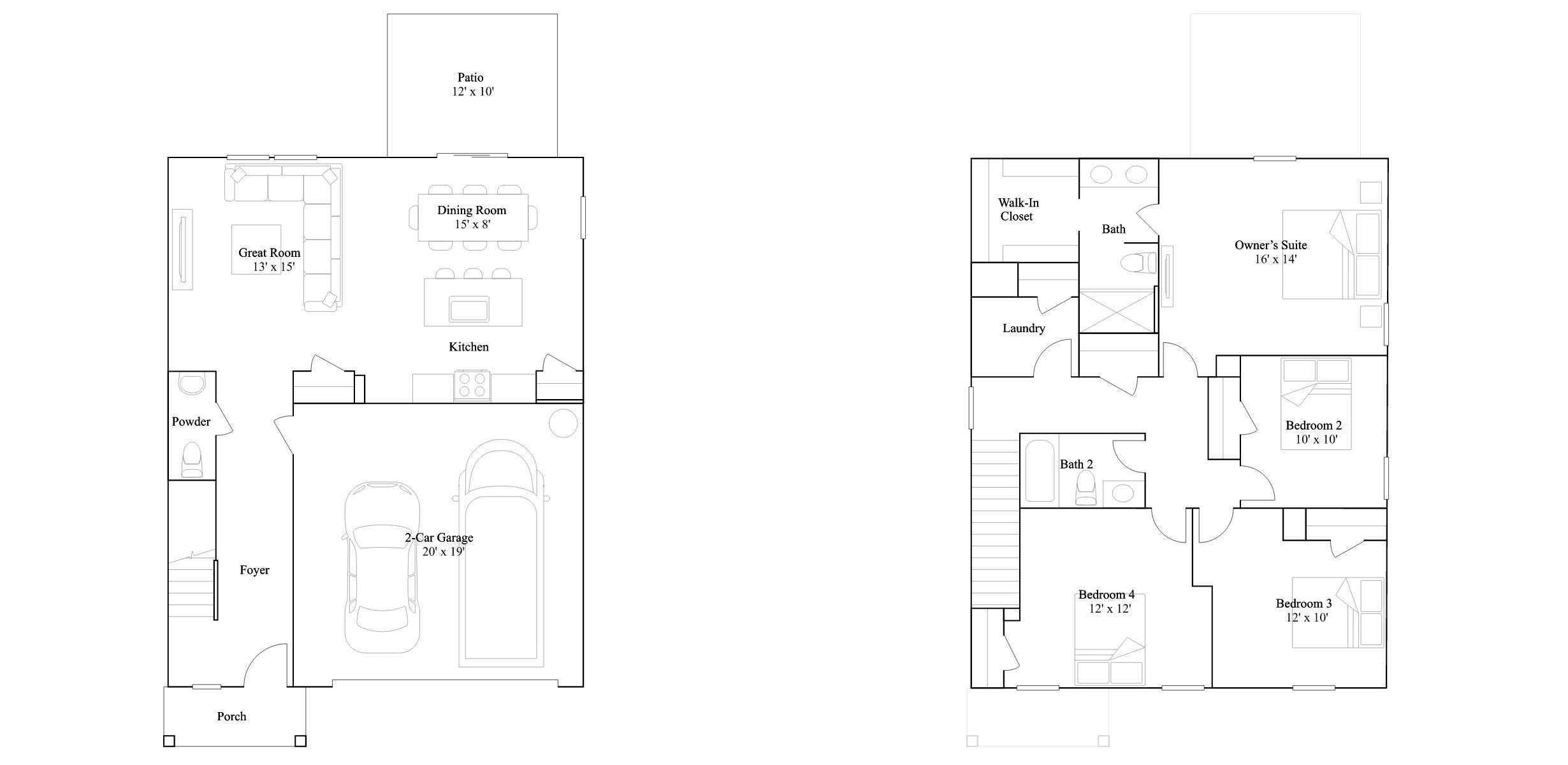 The Moonvine floor plan