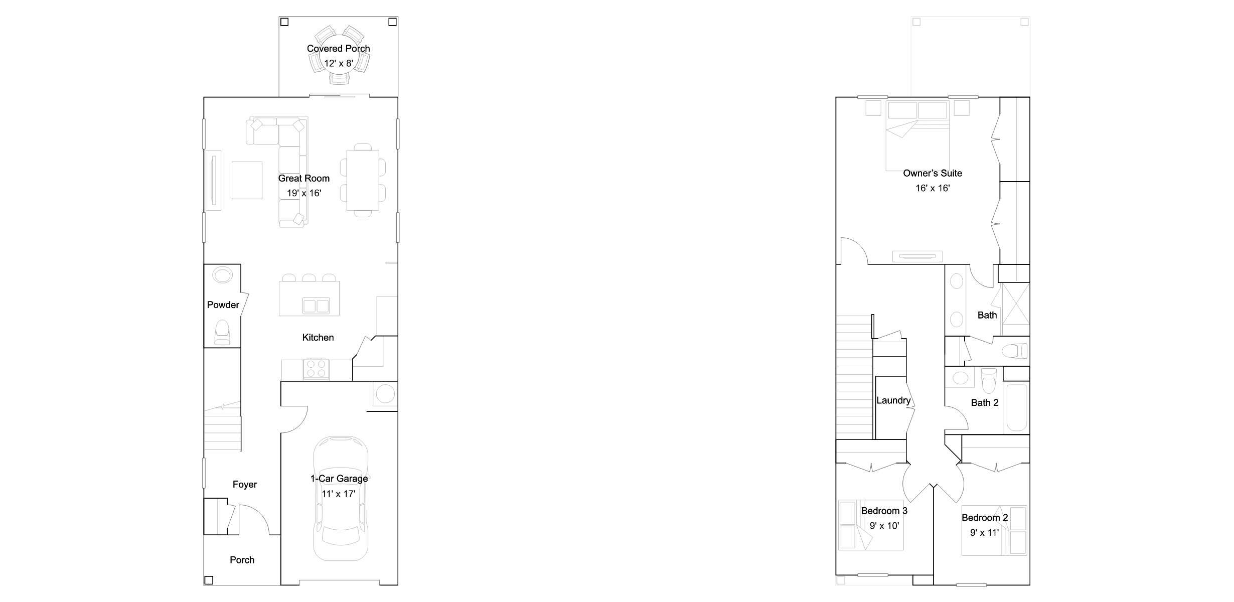 The Fringed Gentian floor plan