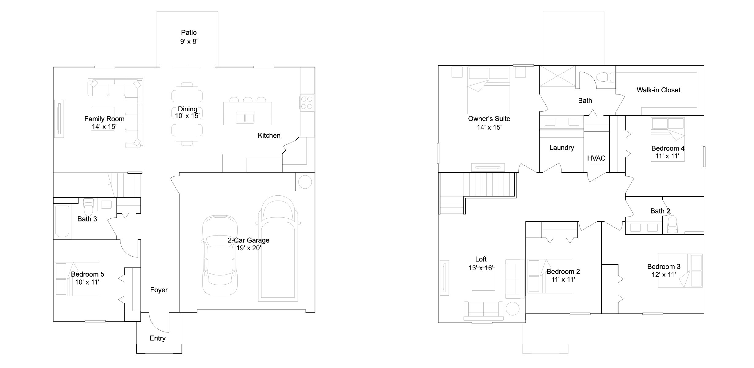 The Plumegrass floor plan