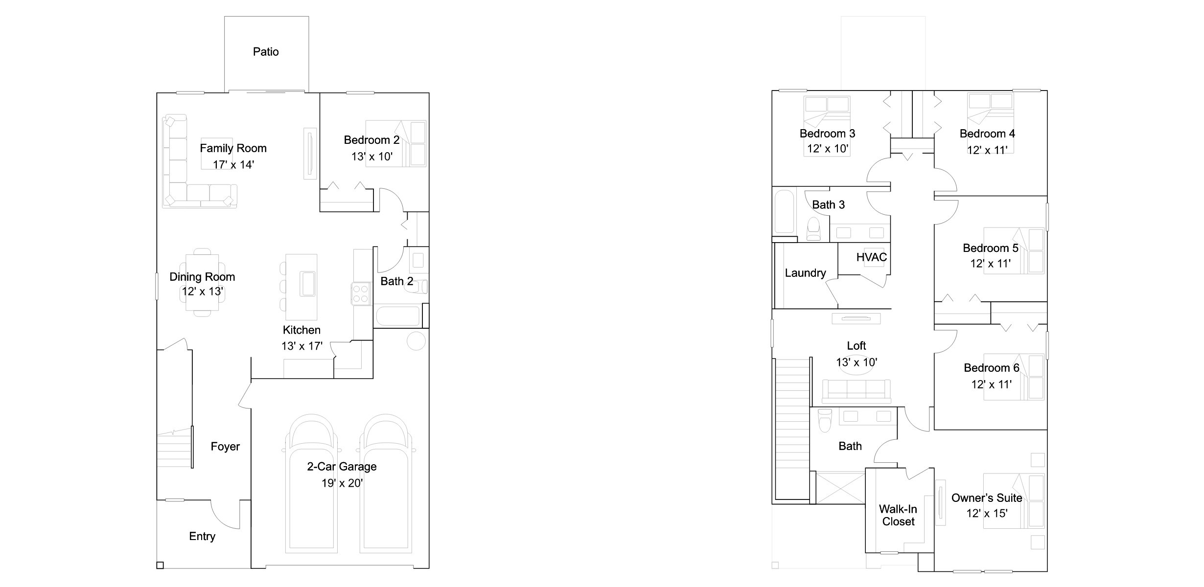 The Stilt floor plan