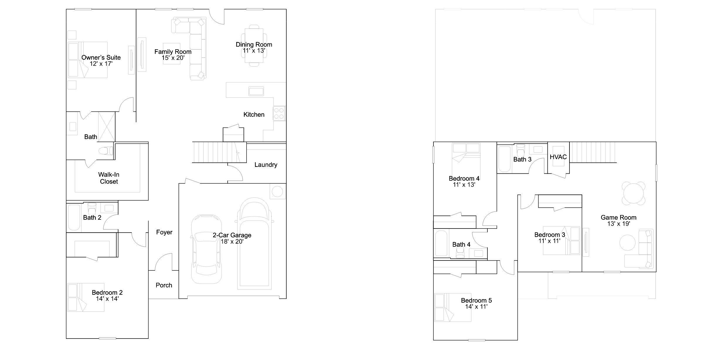 The Sarsaparilla floor plan