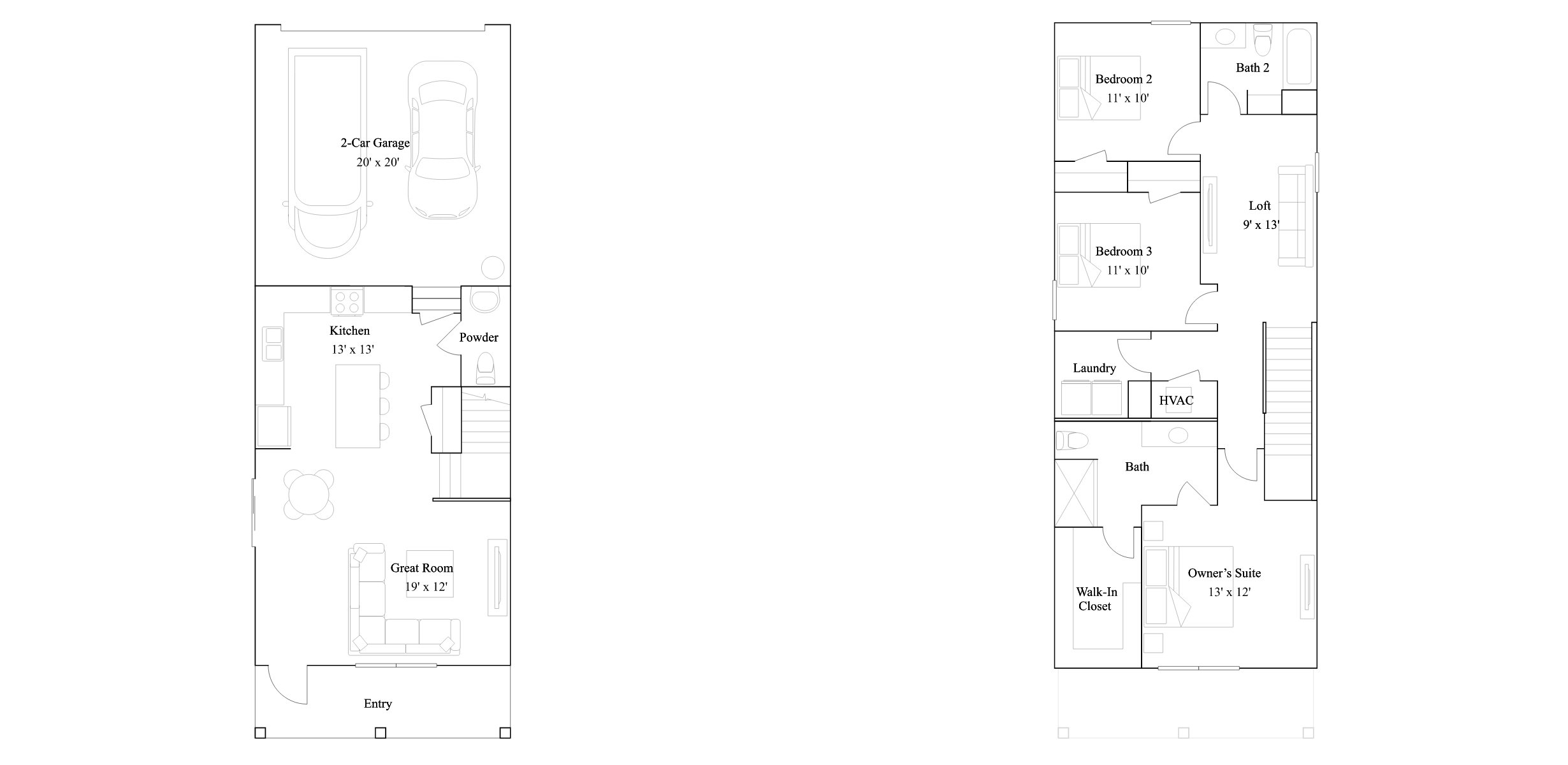 The Sedum floor plan