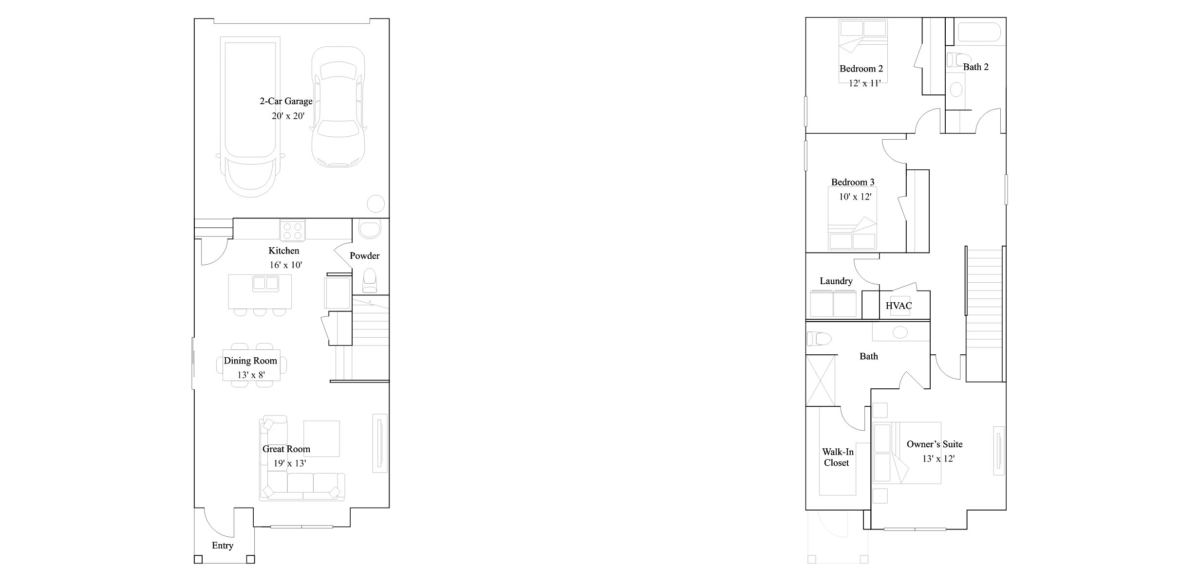 The Grayling floor plan