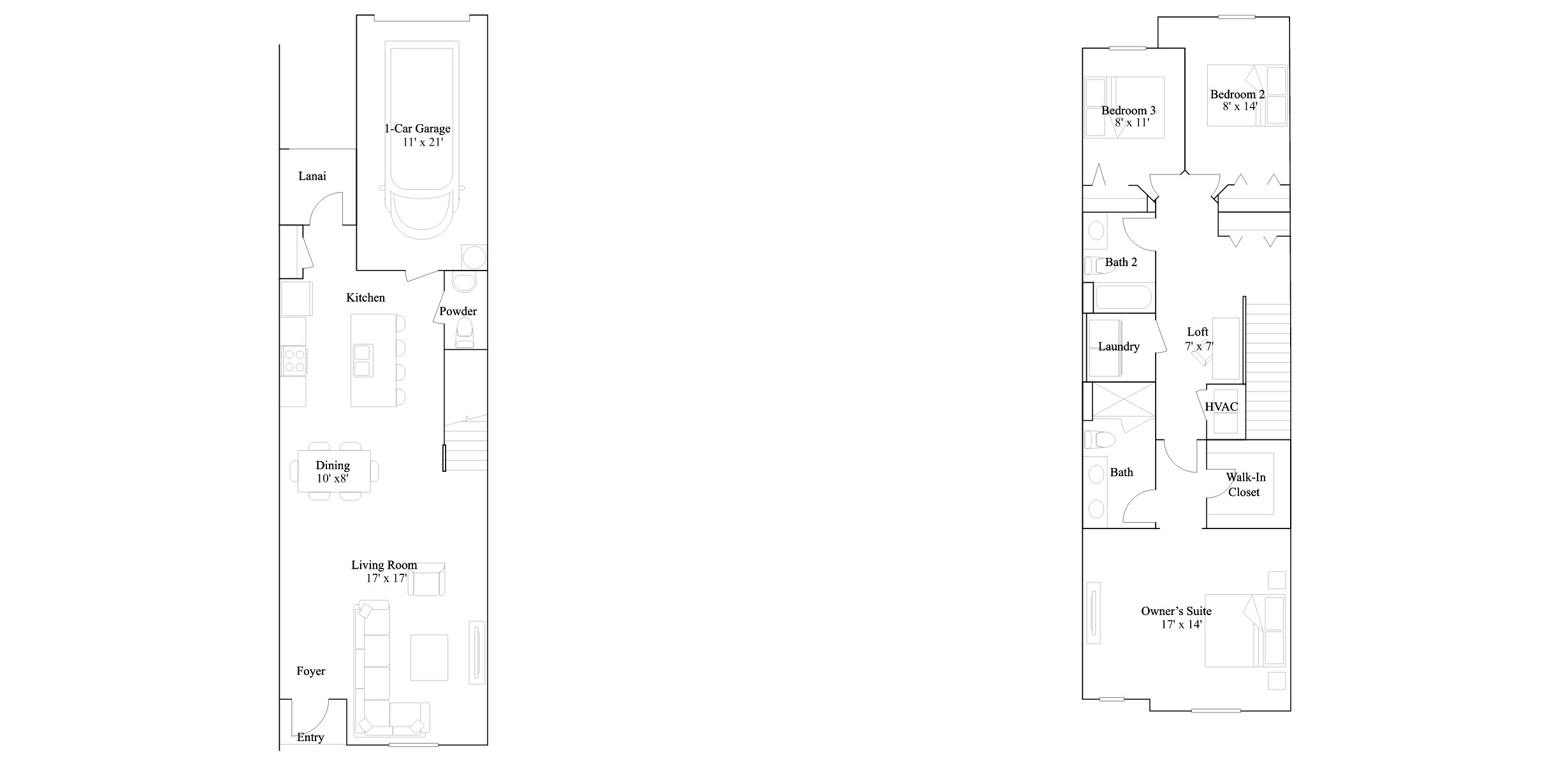The Belted Kingfisher floor plan