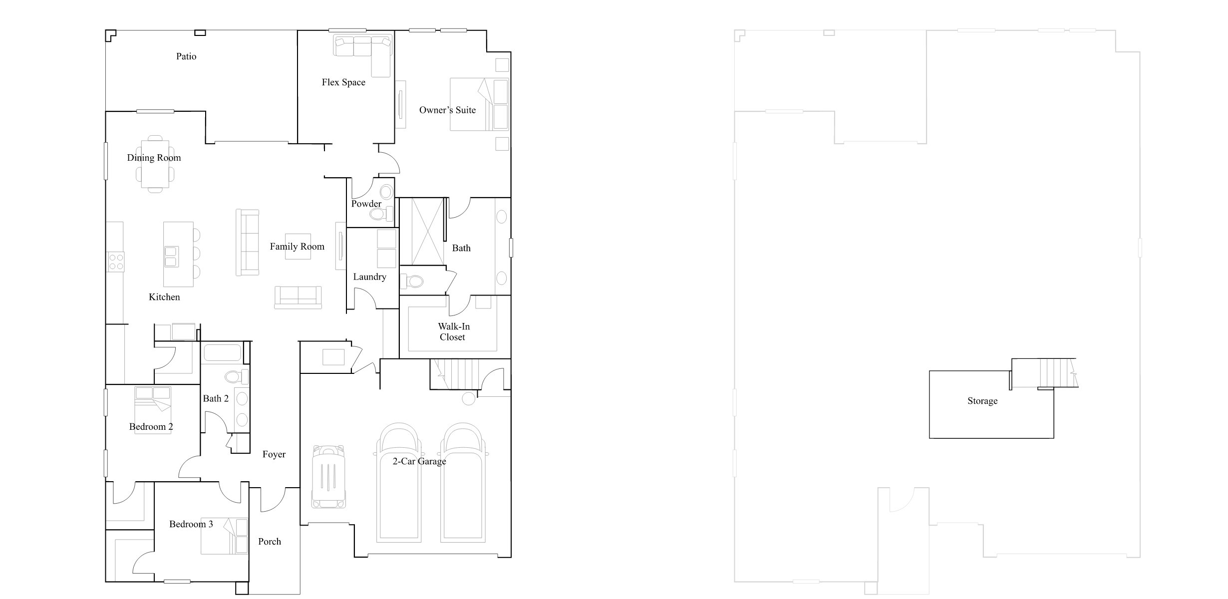 The Aloe floor plan