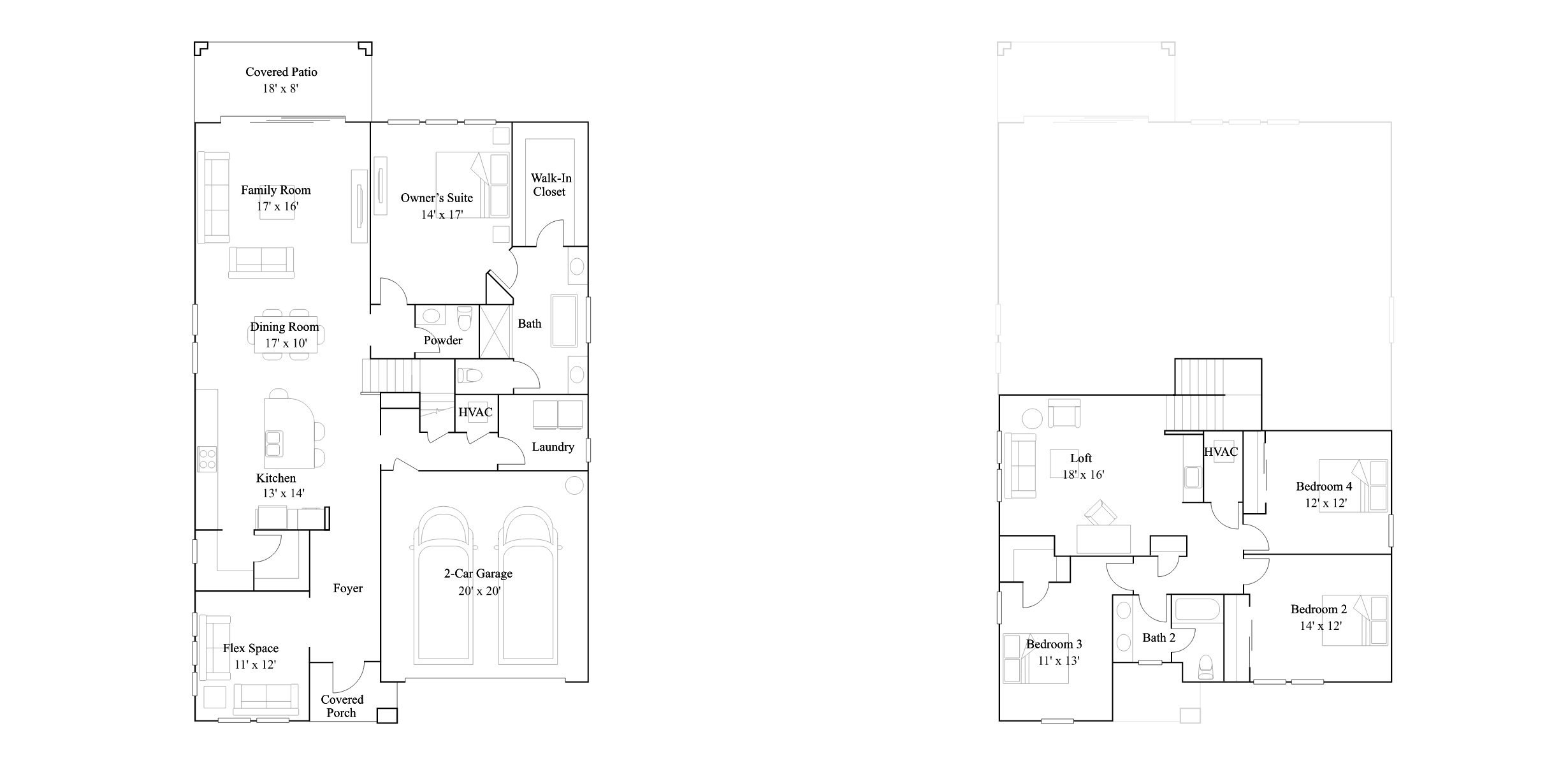 The Oryx floor plan