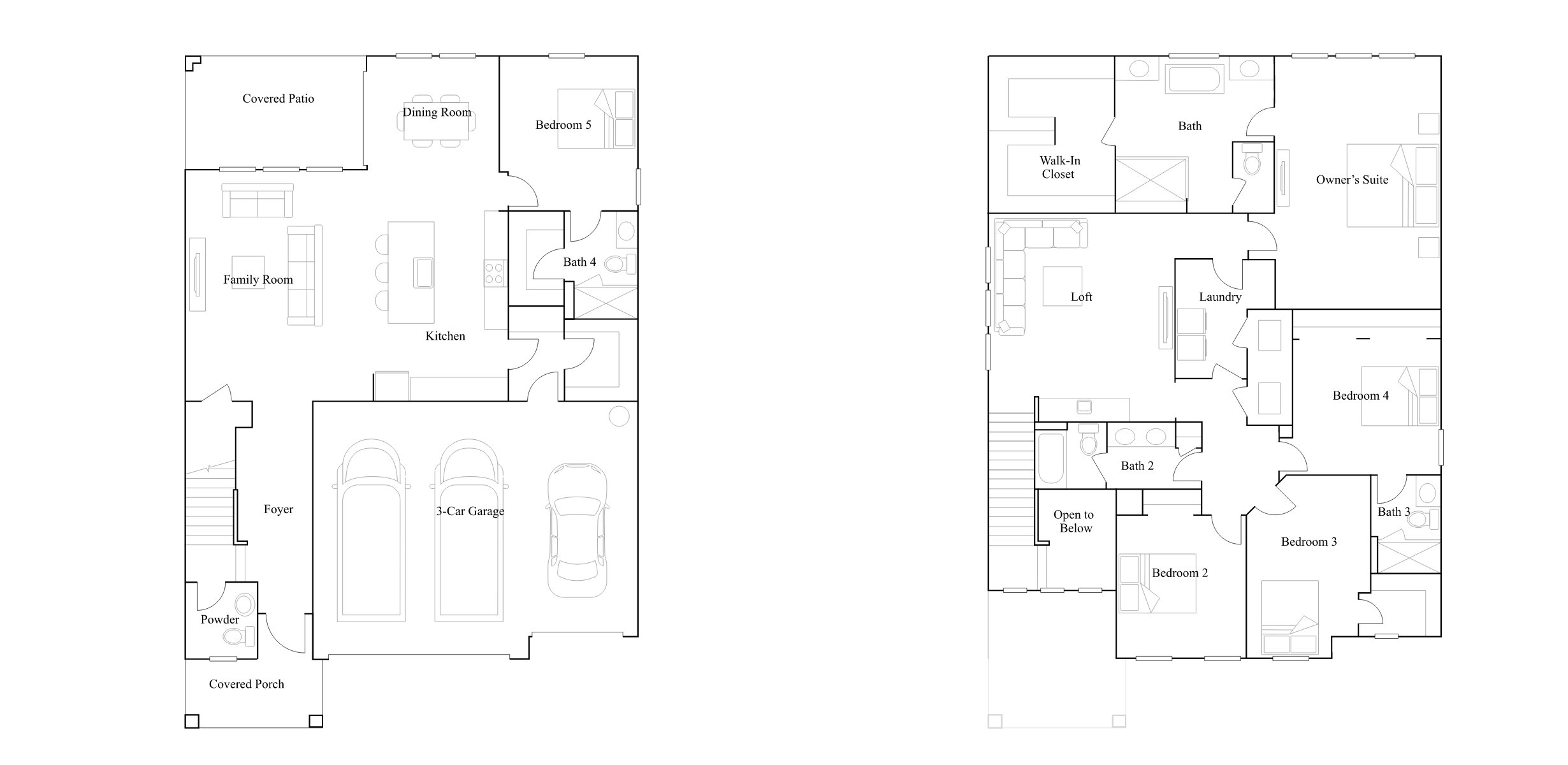 The Oxalis floor plan