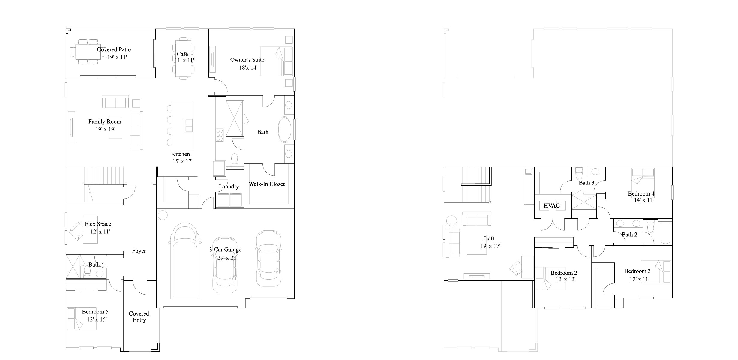 The Philodendron floor plan